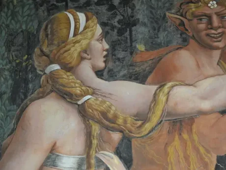 Dettaglio di Amore e Psiche