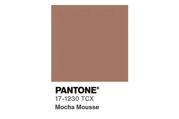 Mocha Mousse è il colore Pantone del 2025