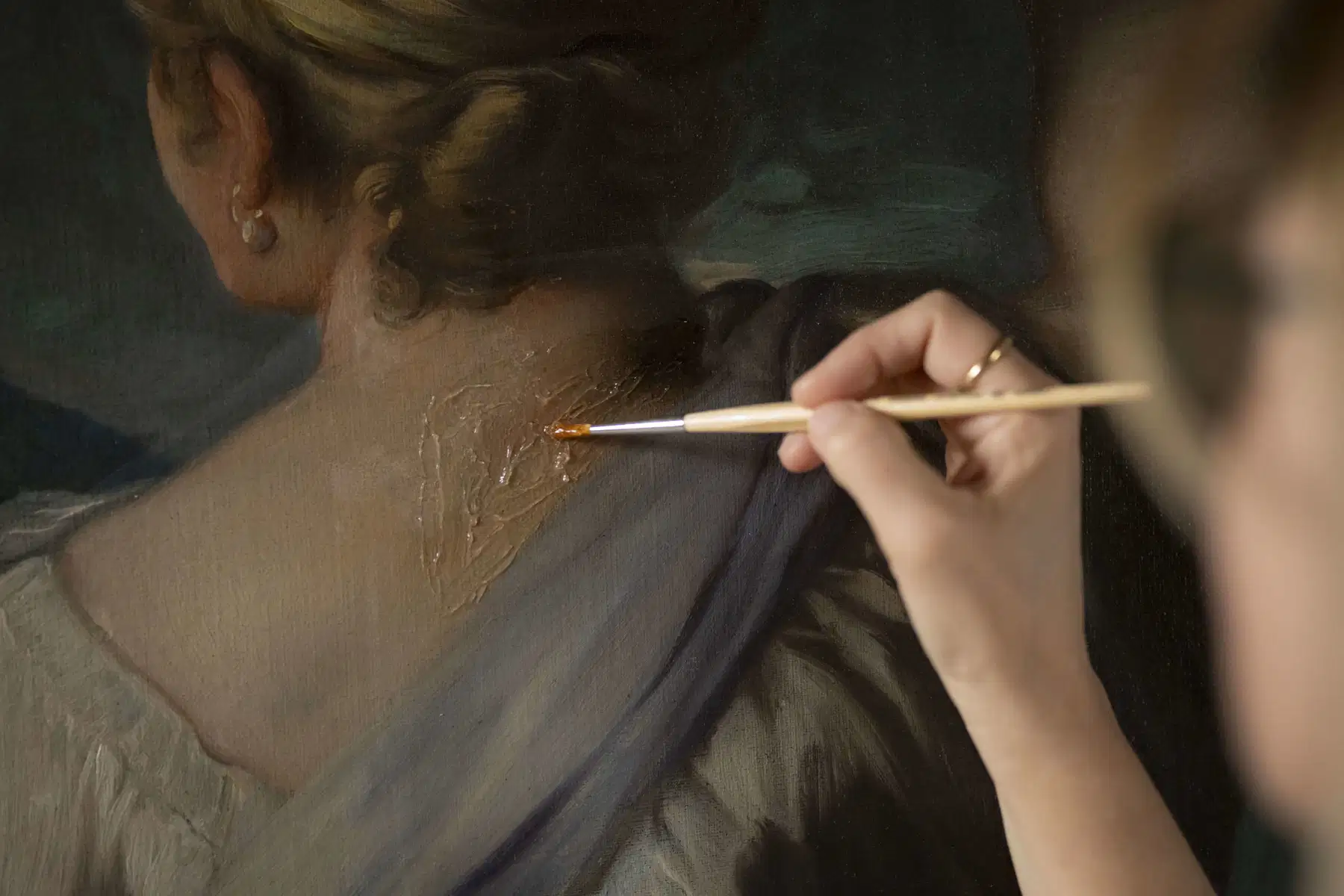 La “Samaritana al pozzo” di Luca Giordano torna a risplendere a Palazzo Grimani