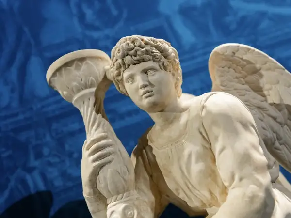 Michelangelo Buonarroti, Angelo reggicandelabro, Arca di San Domenico, Bologna I Courtesy Carisbo